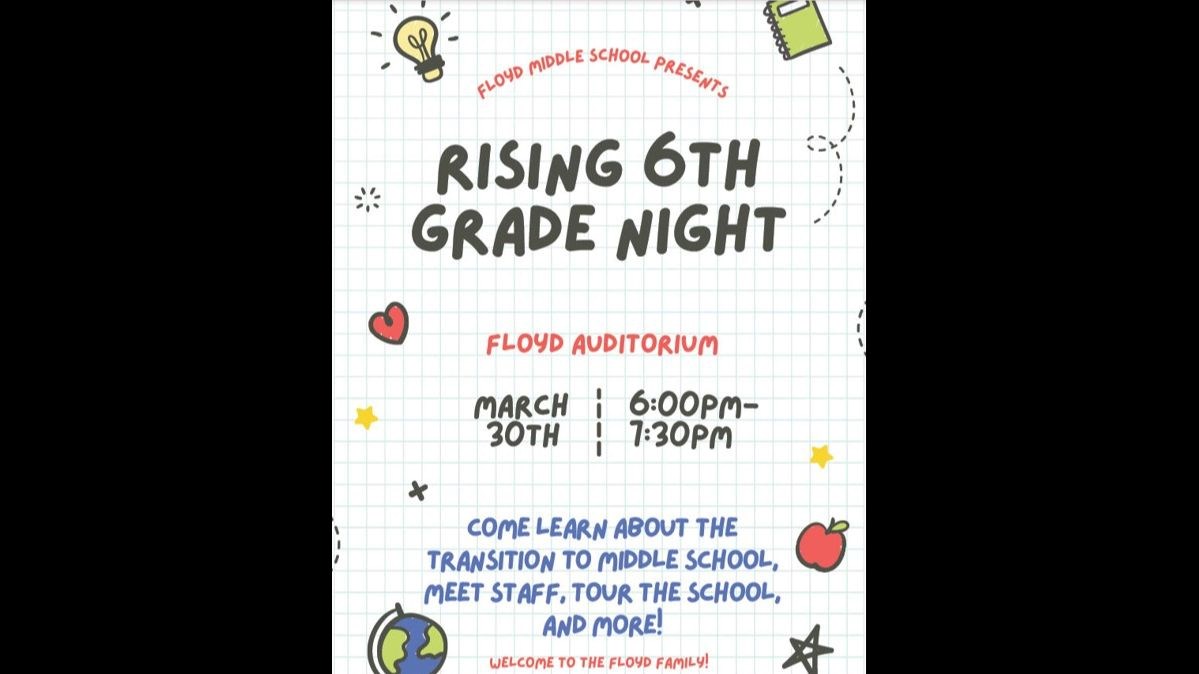 Rising 6th Grade Night 
